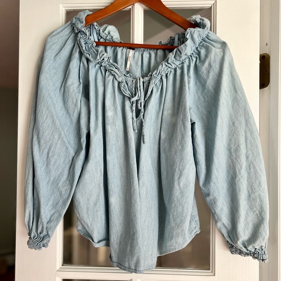 Free People Lily Of The Valley Ruffle Trim, P2P 22” - Picture 8 of 12